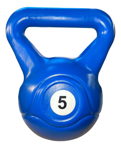 Pesas Rusas 5 Kg Pvc Kettlebell Pesa Rusa Cross Gym Fitness