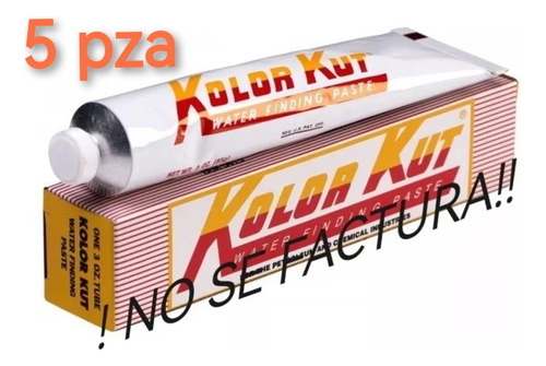 Pasta Kolor Kut Para Medir Agua 3 Oz. !no Facturamos! (5 Pza