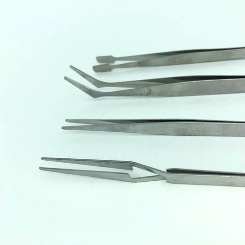 Pinça Com 4 Peças Cromadas