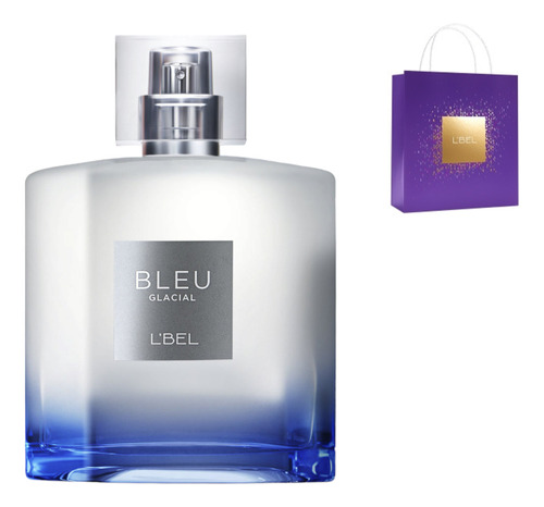 Bleu Glacial Perfume Hombre + Bolsa Regalo L'bel 