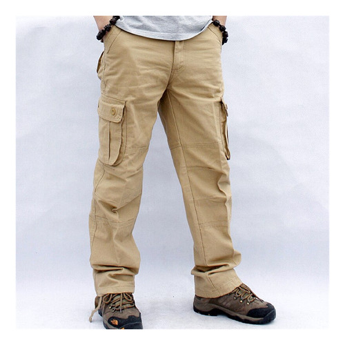 Pantalones Militares Tácticos Tipo Mono Casual Para Hombre