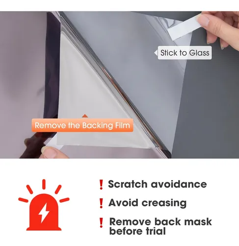 Película Unidireccional Para Ventana Anti-uv Y Privacidad