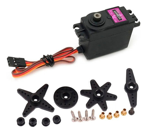 2 Piezas Servomotor Mg996r 11kg 180° Engranes De Metal Robot