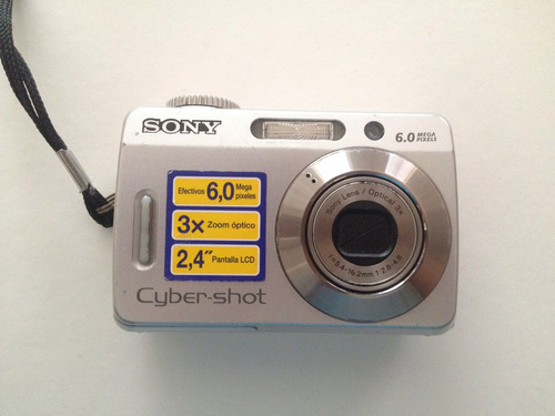 Camara Digital Sony Cyber-shot Dsc-s500 Usada 6 Mega Pixeles