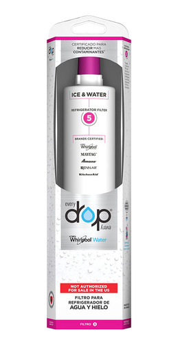 Filtro 5 Everydrop De Agua Para Refrigerador W10790820