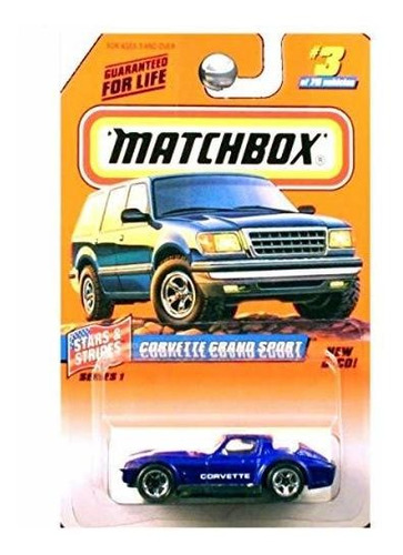 Matchbox 1998 Estrellas N Stripes Corvette Grand M0voy