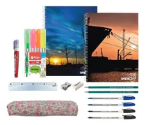 Comprar Kit Utiles Escolar Secundaria Universitario Set Libreria