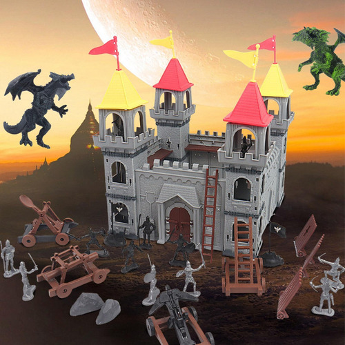 Conjunto De 19 Hombres Del Unids/set-juego De Castillo .