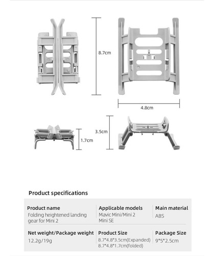 Bake Protección Plegable Del Aterrizaje, Soporte For ,