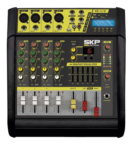 Consola Skp Pro Audio Vz-40 Ii Vz Powered