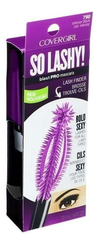Máscara Rimel So Lashy Covergirl #790, color negro intenso