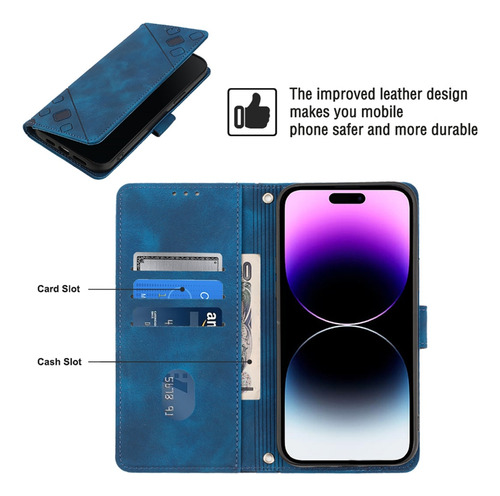 Funda Tipo Cartera Multifuncional De La Serie Umidigi Con Puntales Ajustables Y Correa De Hombro Desmontable, Ranuras Para Tarjetas