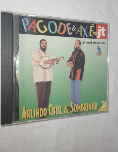 Cd Pagode & Axé No Jt - Arlindo Cruz & Sombrinha - 3 (20331) (Usado)