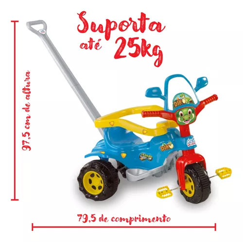 Motoca triciclo infantil toys