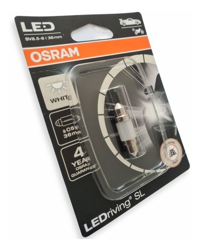 Ampolleta Osram Led Tipo Fusible Canbus C5w 12v 31mm