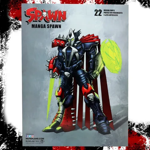 Boneco colecionável exclusivo de Manga Spawn Mcfarlane Boneco colecionável exclusivo de Manga Spawn Mcfarlane