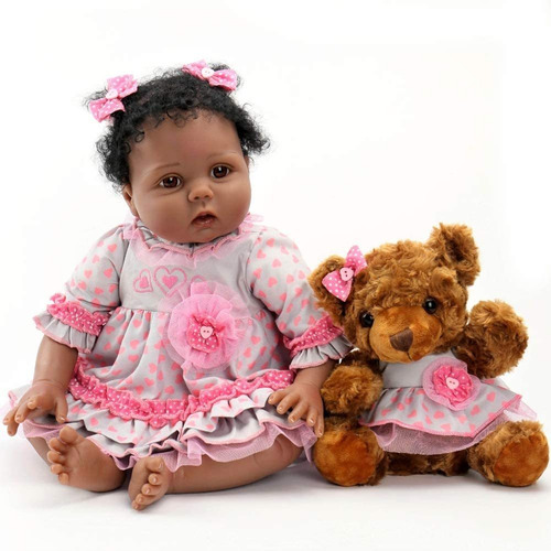 Aori Realista Reborn Baby Dolls Con Cuerpo Suave Muñeca De 