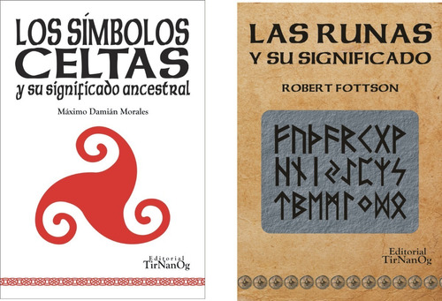 Combo 2 Libros Nuevos = Simbolos Celtas + Runas