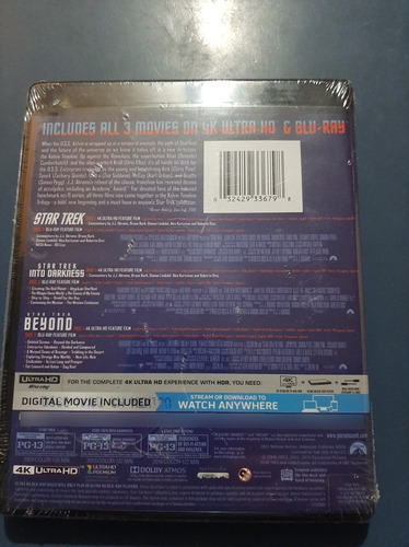 Star Trek Trilogy: The Kelvin Timeline 4k