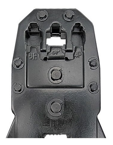 Imagem 2 de 3 de Alicate De Crimpar Rj45 + Conectores Cat5e