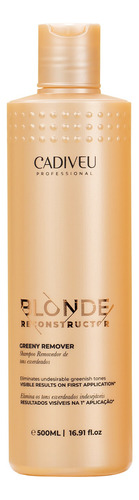 Grenny Remover Cadiveu Blonde Reconstructor 500ml