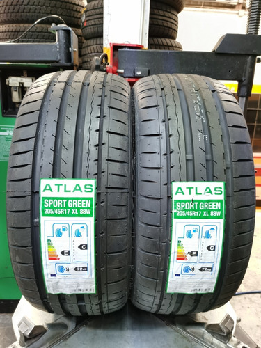 Atlas de 2 llantas 205/45 R17 sport green 88w Msi