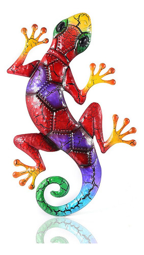 Esculturas De Gecko Con Forma De Lagartija De Metal Para Col