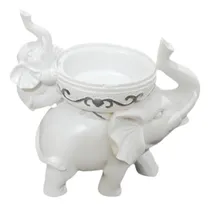 Comprar Estatuilla De Elefante, Adorno De Mesa, Portavelas Para