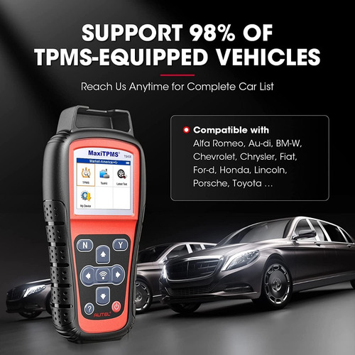Escaner Autel Maxi Tpms Ts408 - Sensor Original
