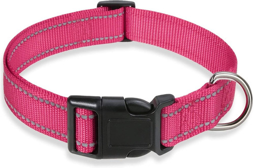 Collar Perro Mascota Transpirable Y Acolchado Talle Xl -rosa