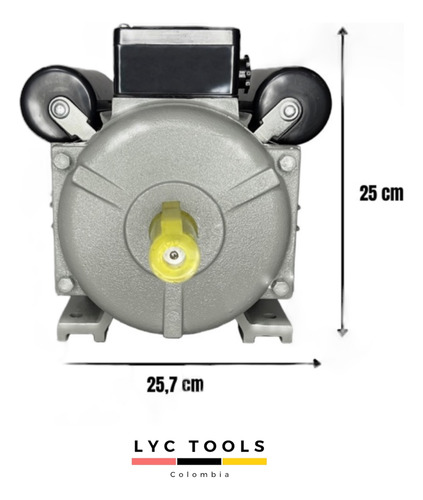 Motor De Induccion Eléctrico 1/2 Hp Alta 3600 Rpm 110/220v
