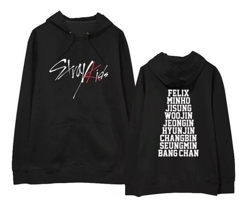 Moletom Blusa Stray Kids Todos Integrantes Mod Novo