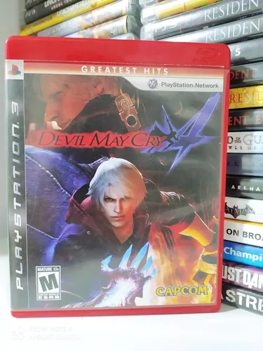 Jogo Ps3 Devil May Cry 4 Playstation Hits Midia Fisica Original Usado