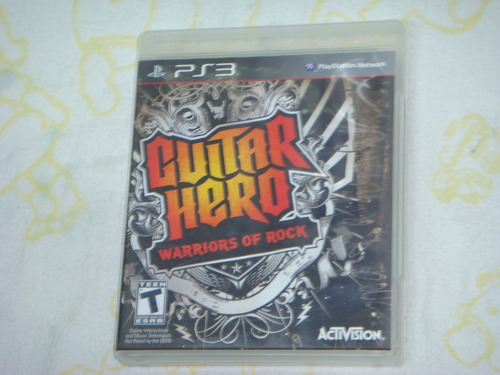 Ps3 Guitar Hero Warriors Of Rock