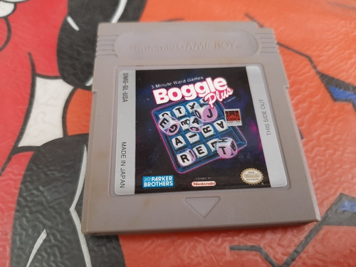 Boggle Plus De Game Boy,gbc,gba Sp,original.