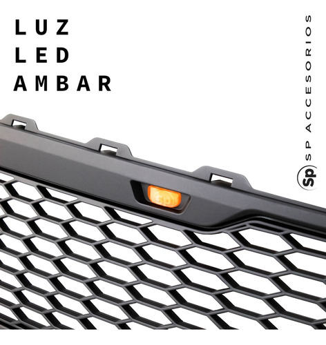 Parrilla Con Led Ambar Ford F150 1999 2000 2001 2002 2003