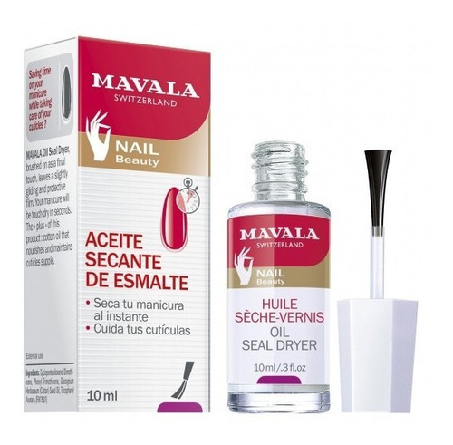 Óleo de esmalte de secagem instantânea de vitamina E Mavala