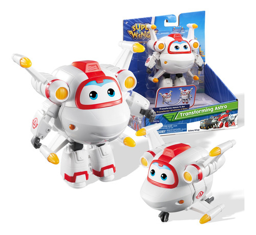 Figura De Acción Super Wings Supercharged Tobot Astro 5 Pulg