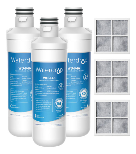 Filtro De Agua Y Aire Para Refrigerador LG Lt1000p, Compatib