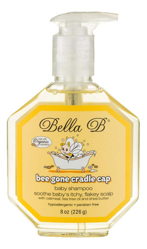 Bella B Bee Gone Cradle Cap -foaming Shampoo