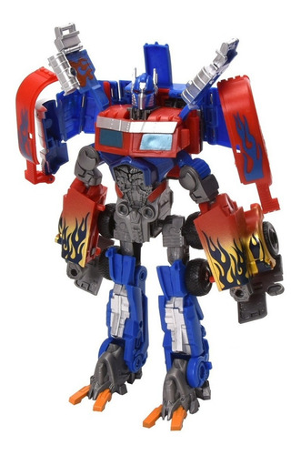 Imagen 2 de 9 de Robot Transformable Optimus Prime Jeg W5533-151b El Gato