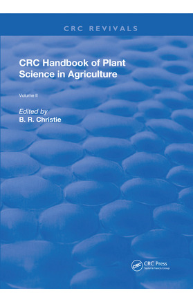 Libro Crc Handbook Of Plant Science In Agriculture - Hans...