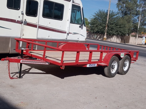 Remolquito Traila Agro 6t-16 6 Ton Cama 16 Pies Precio Neto