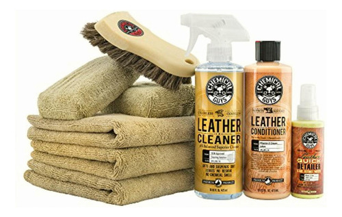 Chemical Guys Hol303 Leather Cleaner And Conditioner Care