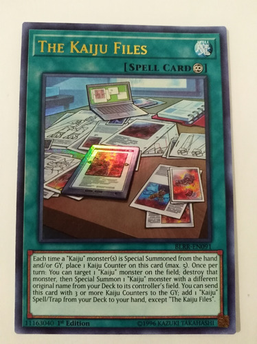 The Kaiju Files - Ultra Rare     Blrr