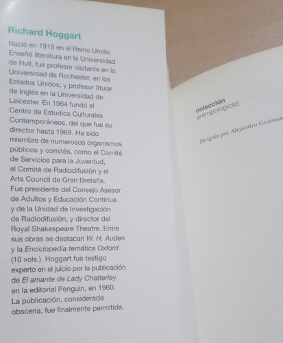 Libro La Cultura Obrera En La Sociedad De Masas, Siglo Xxi