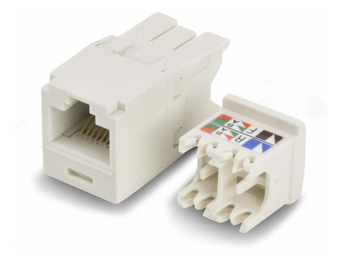 Panduit Mini-com Giga-channel Tx6 plus Cat6 jack, Off-white,