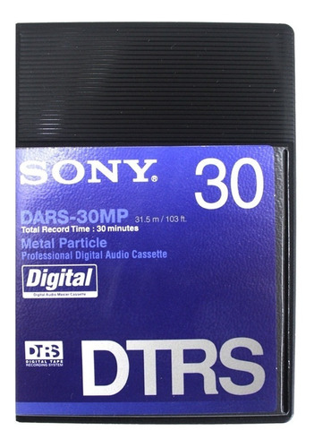Sony Fita Audio Digital Hi8 Dtrs Dars-30mp 30 Minutos Tascam