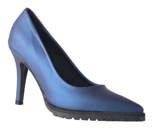 Imagen 2 de 7 de Zapatos De Cuero Tacos De Mujer - Natal - Ferraro