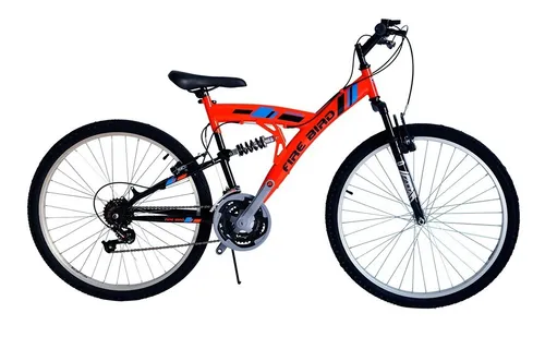 Bicicleta Mtb Firebird Bin19302 R26 Full Suspension 18v Pp